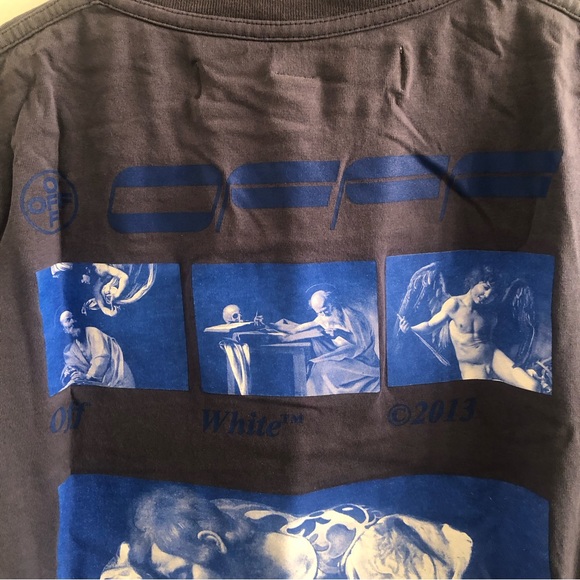 Off-white Hardcore Caravaggio Shirt in Blue/Blue (size XS) - Picture 7 of 10